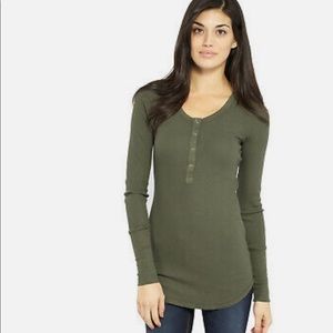 Splendid waffle knit T